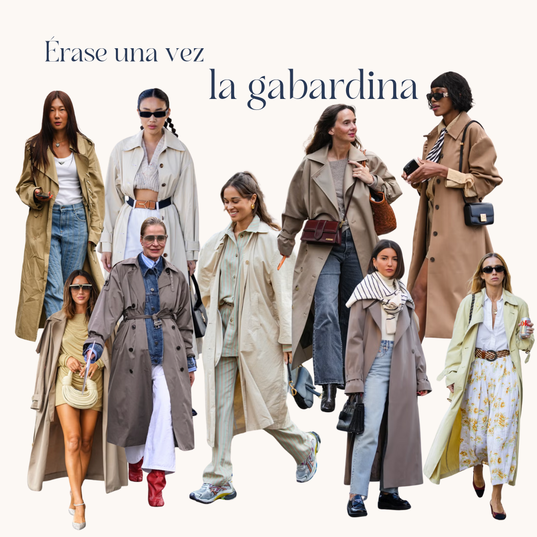 Guía de de estilo de una gabardina