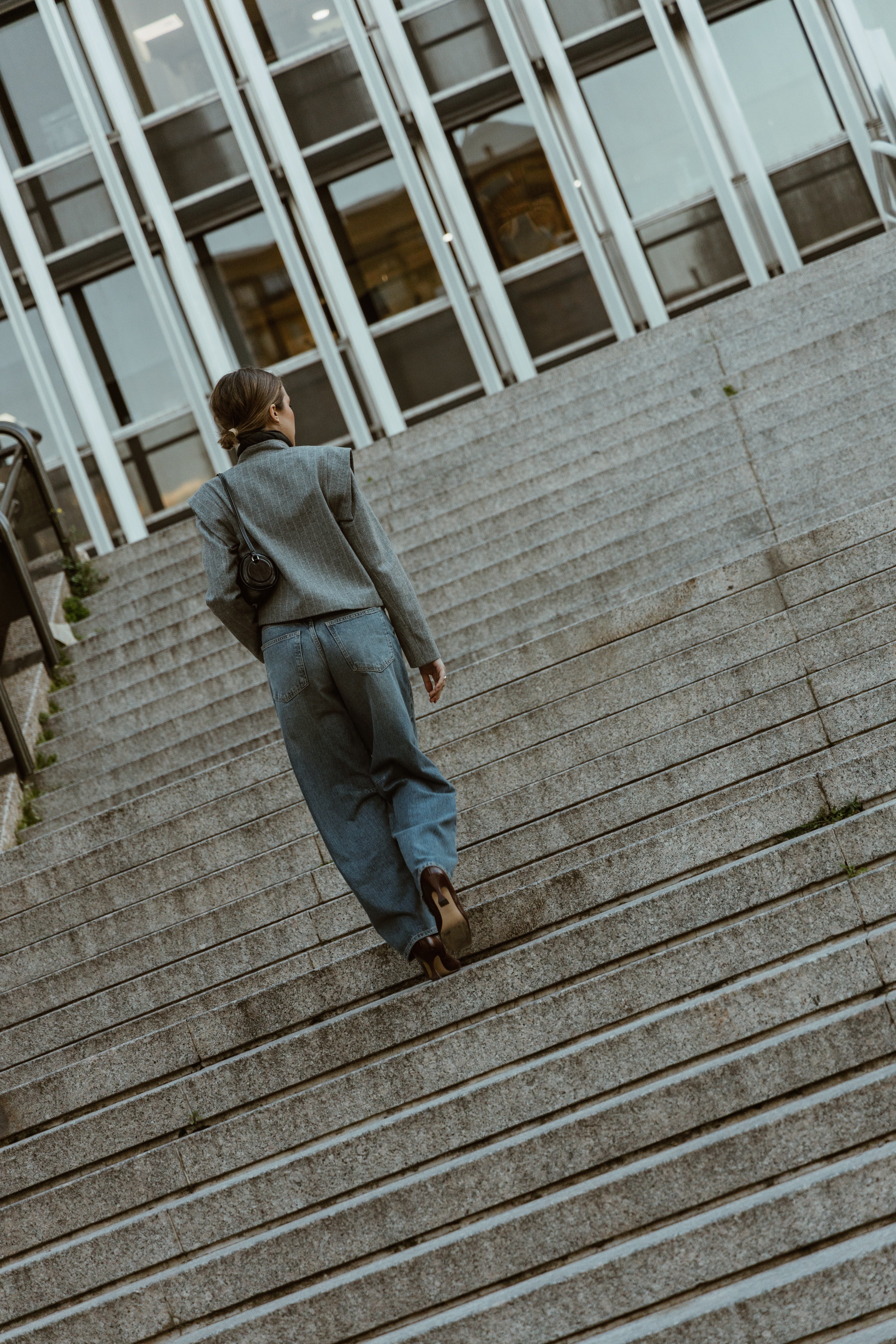 Chaqueta Danny gris raya 4