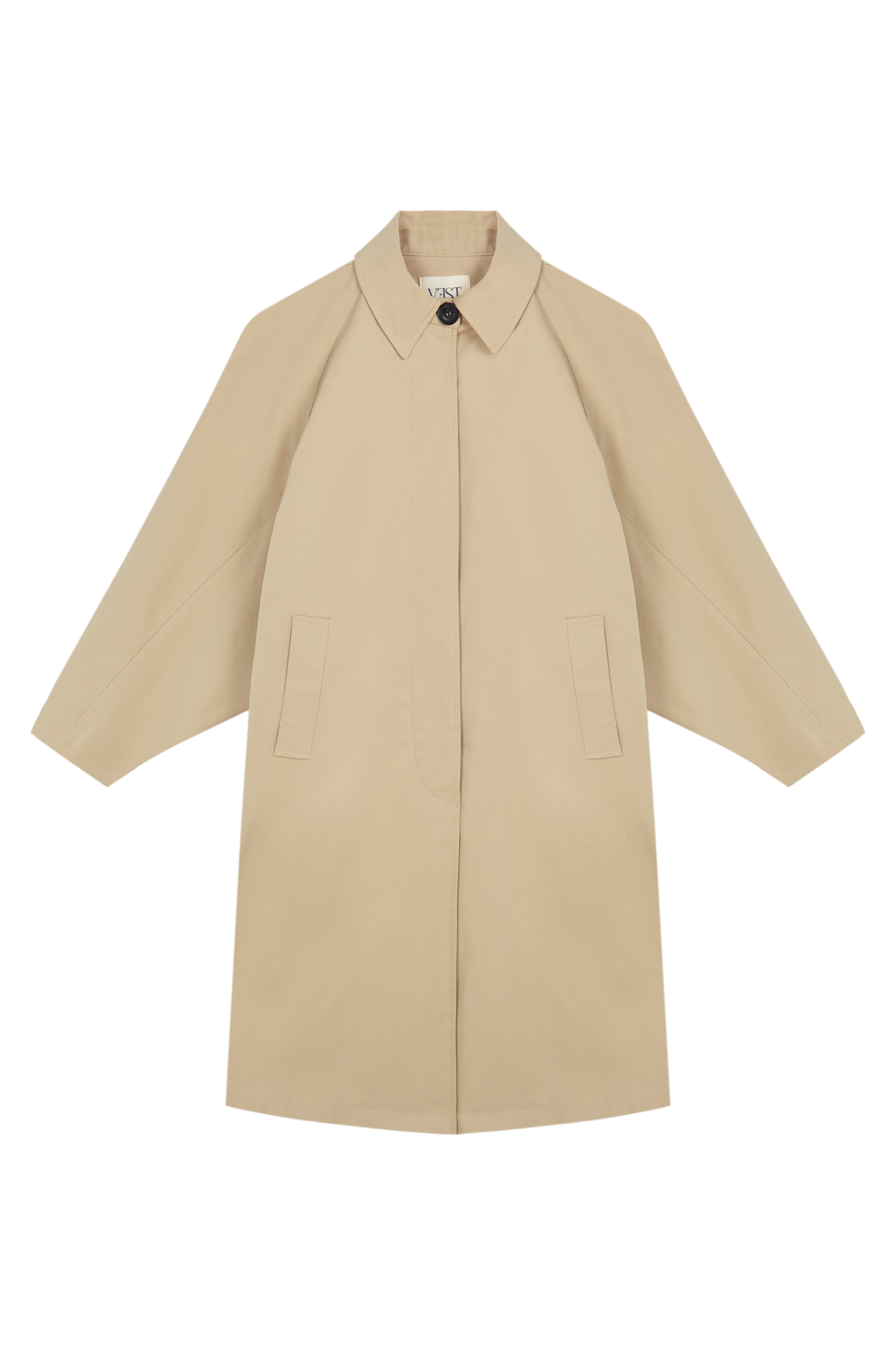 Gabardina Greta Beige 1