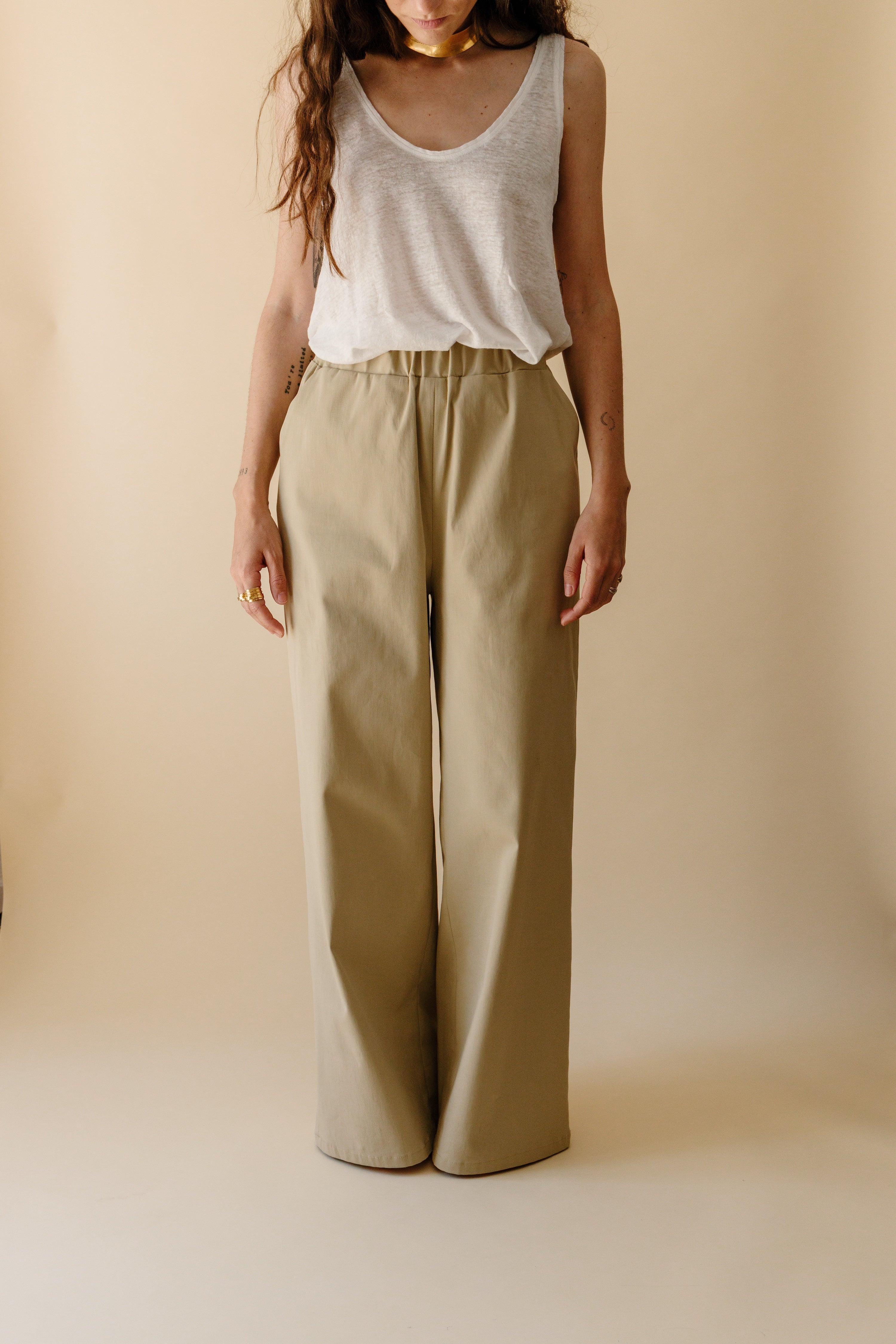 Pantalon George beige 4