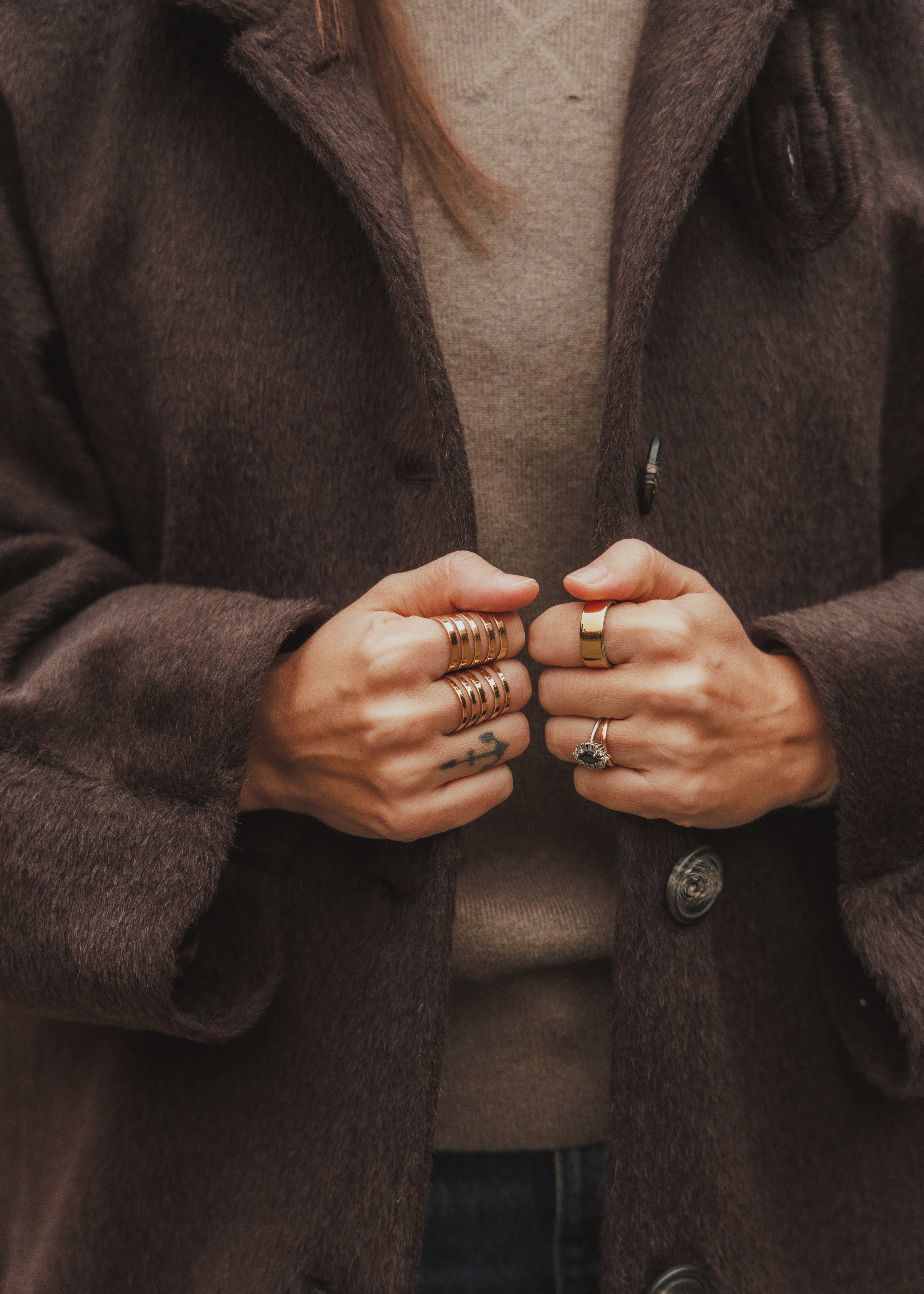 ABRIGO PILAR MOHAIR CHOCOLATE