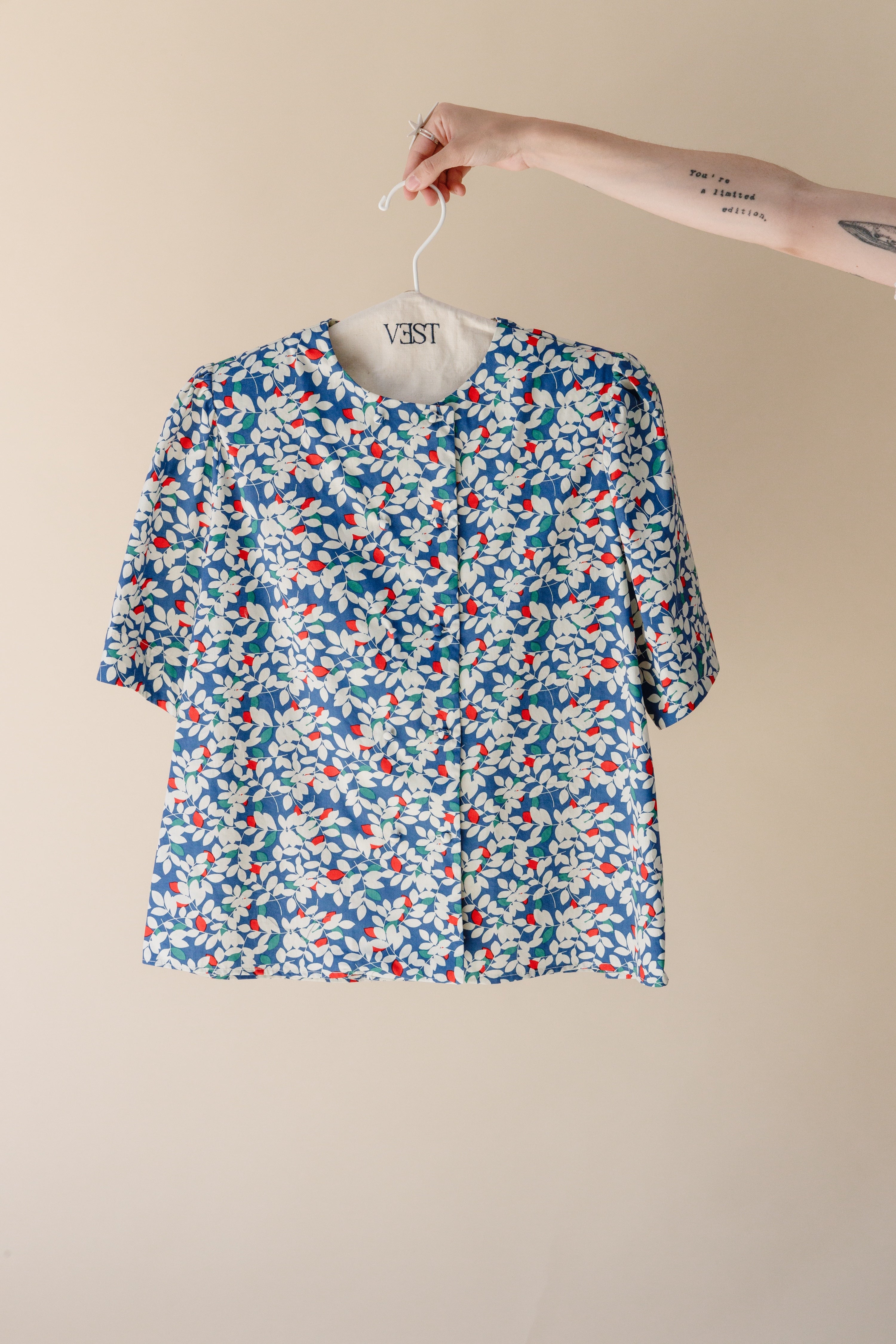 BLUSA LOLA AZULÓN