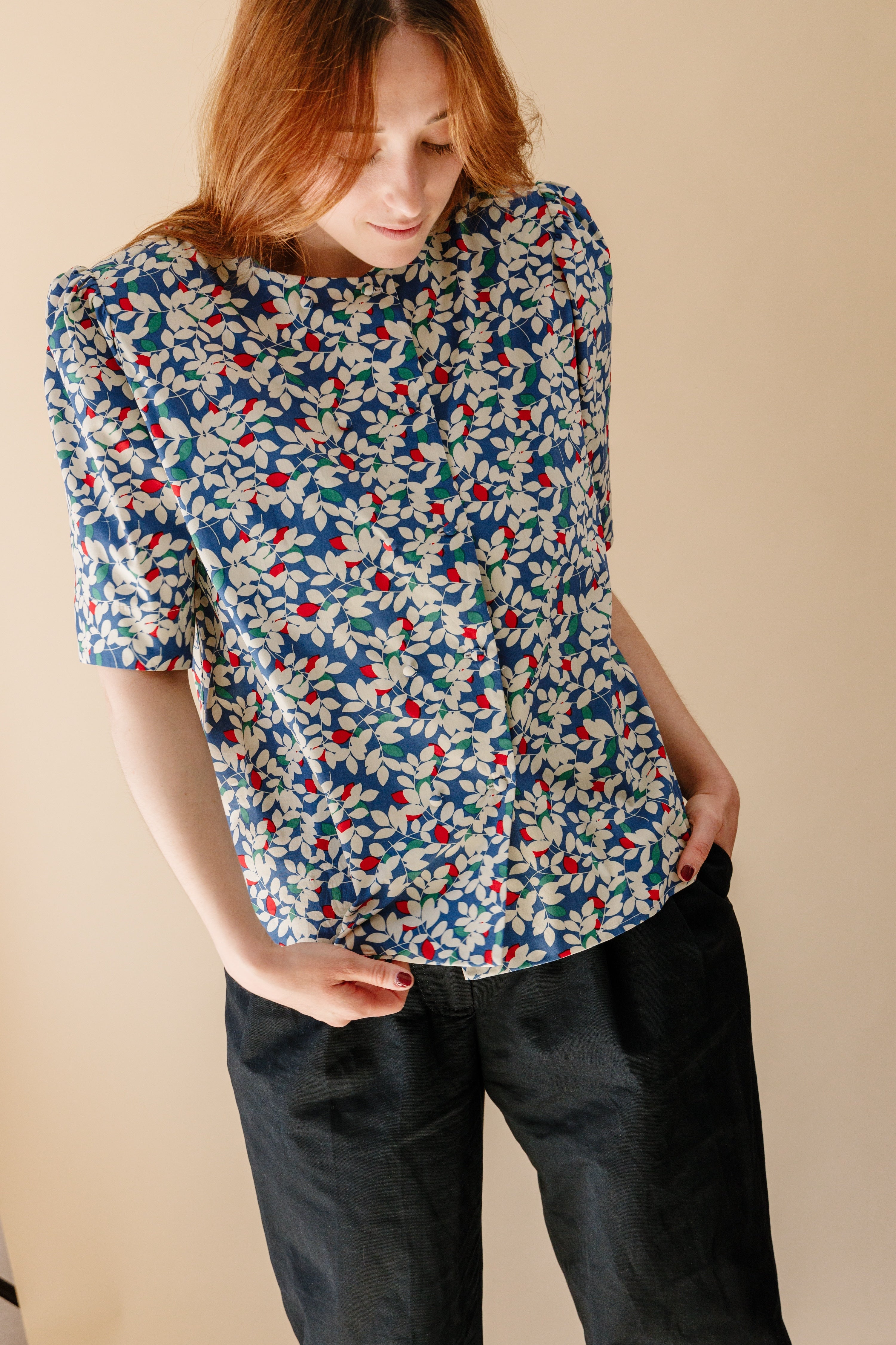 BLUSA LOLA AZULÓN