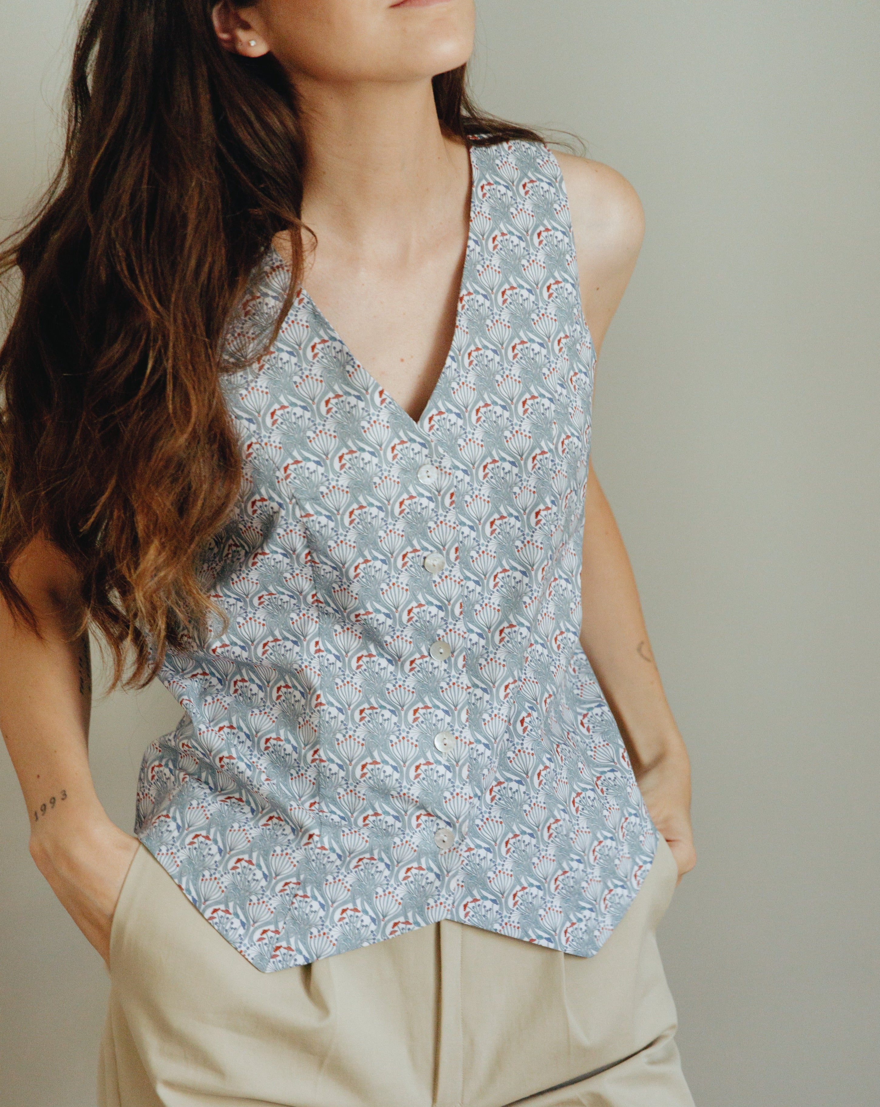 CHALECO ANNIE AZUL