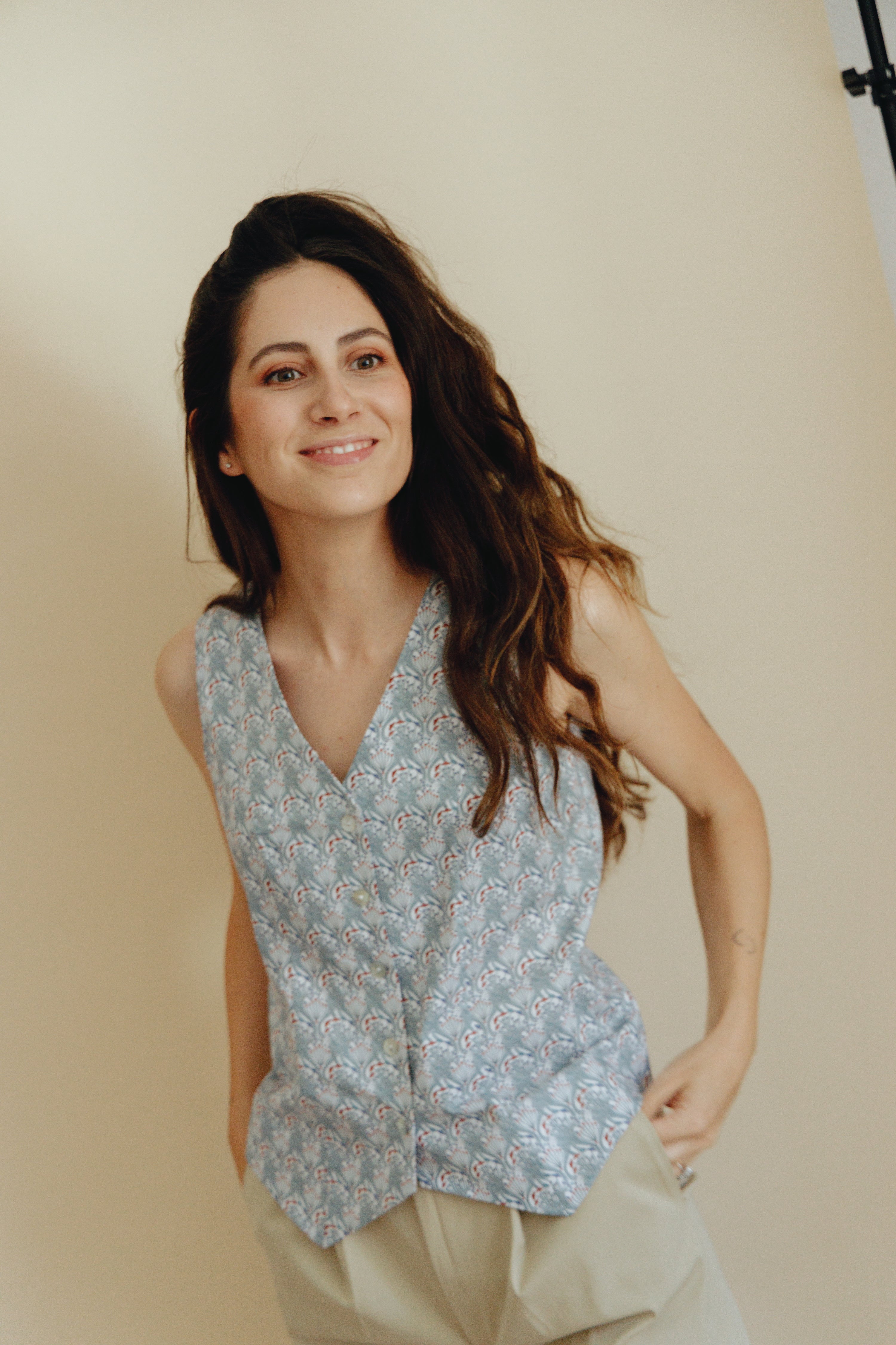 CHALECO ANNIE AZUL