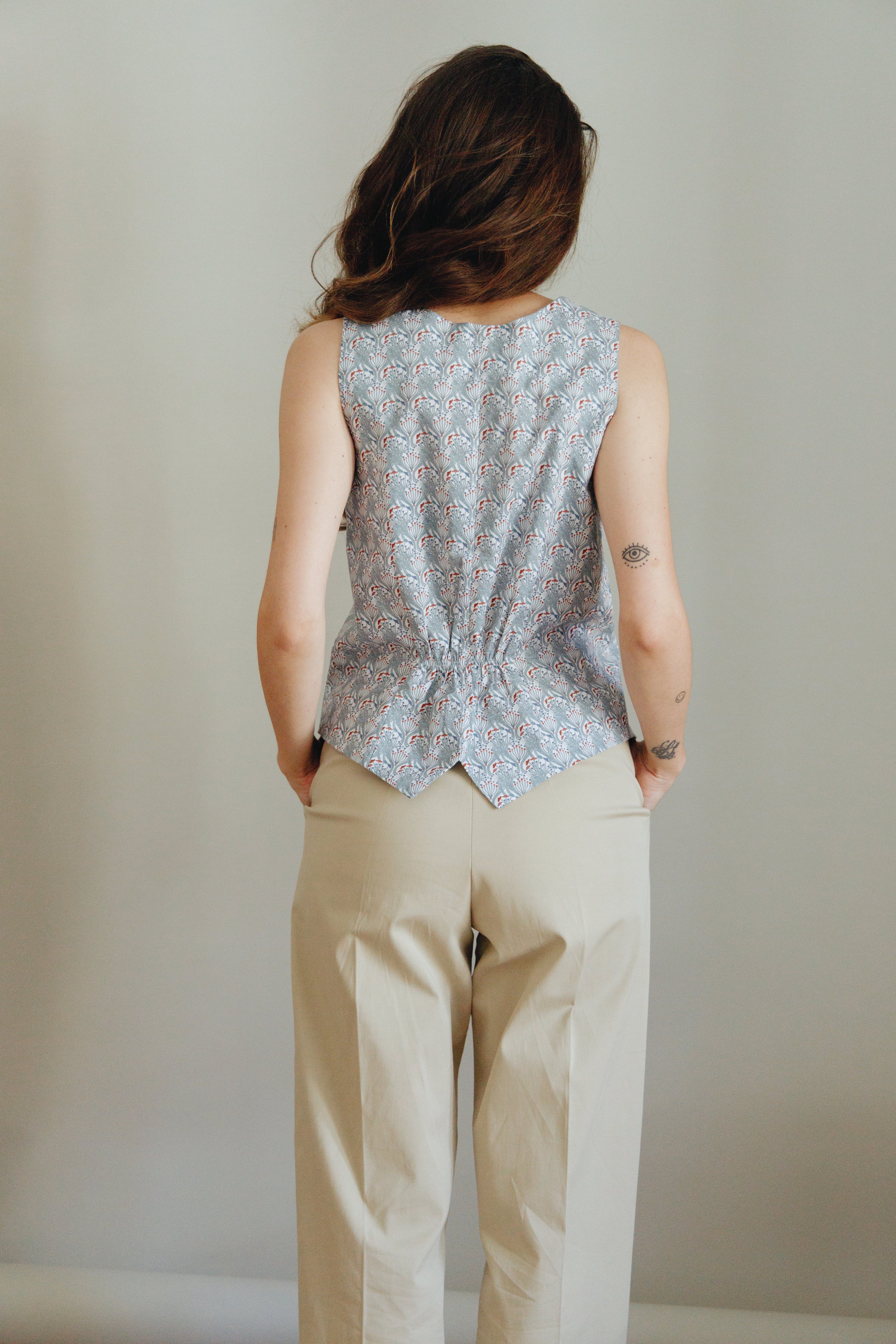 CHALECO ANNIE AZUL