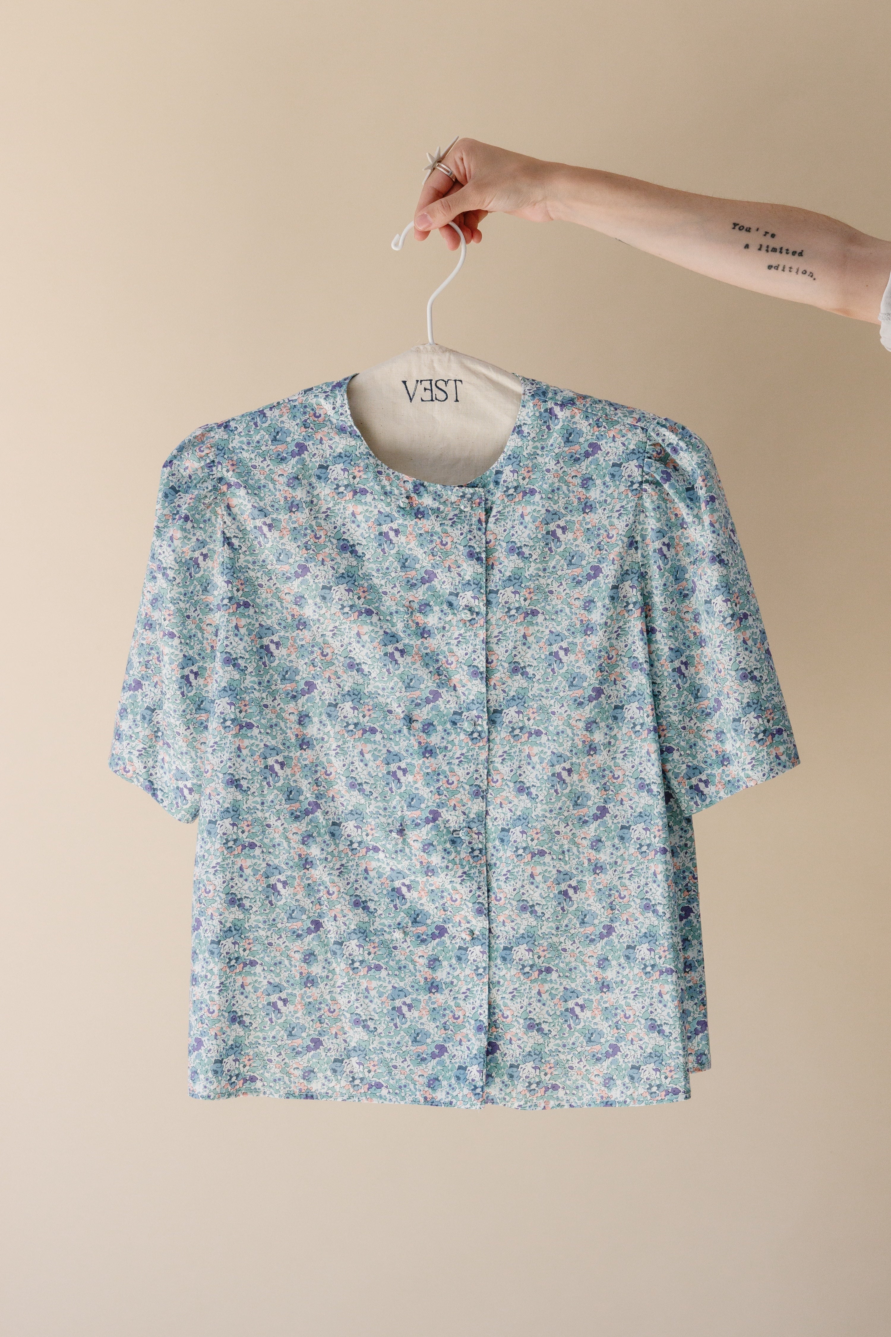 BLUSA LOLA - ALGODÓN FLORECITA