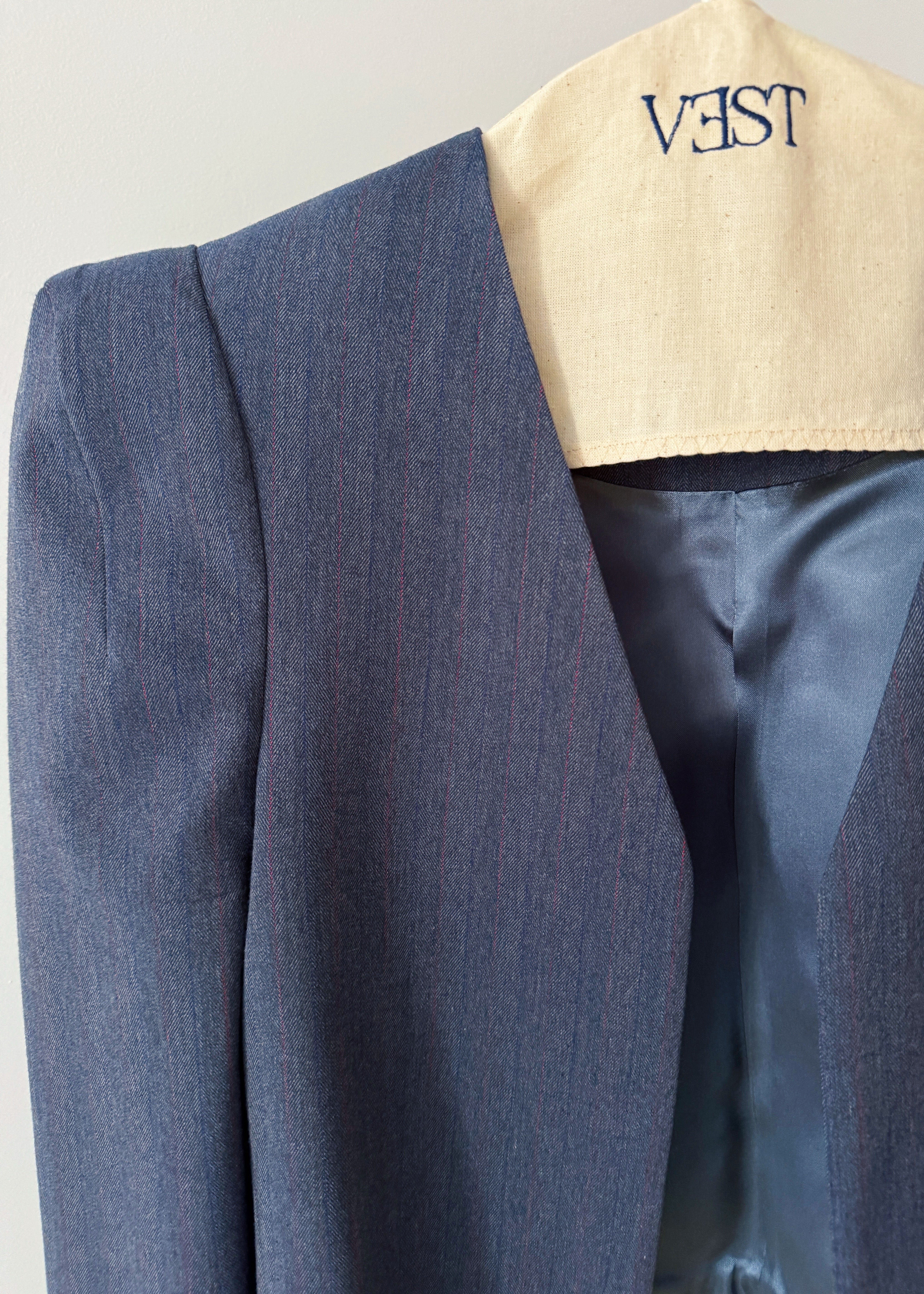 CHAQUETA PAGODA AZUL