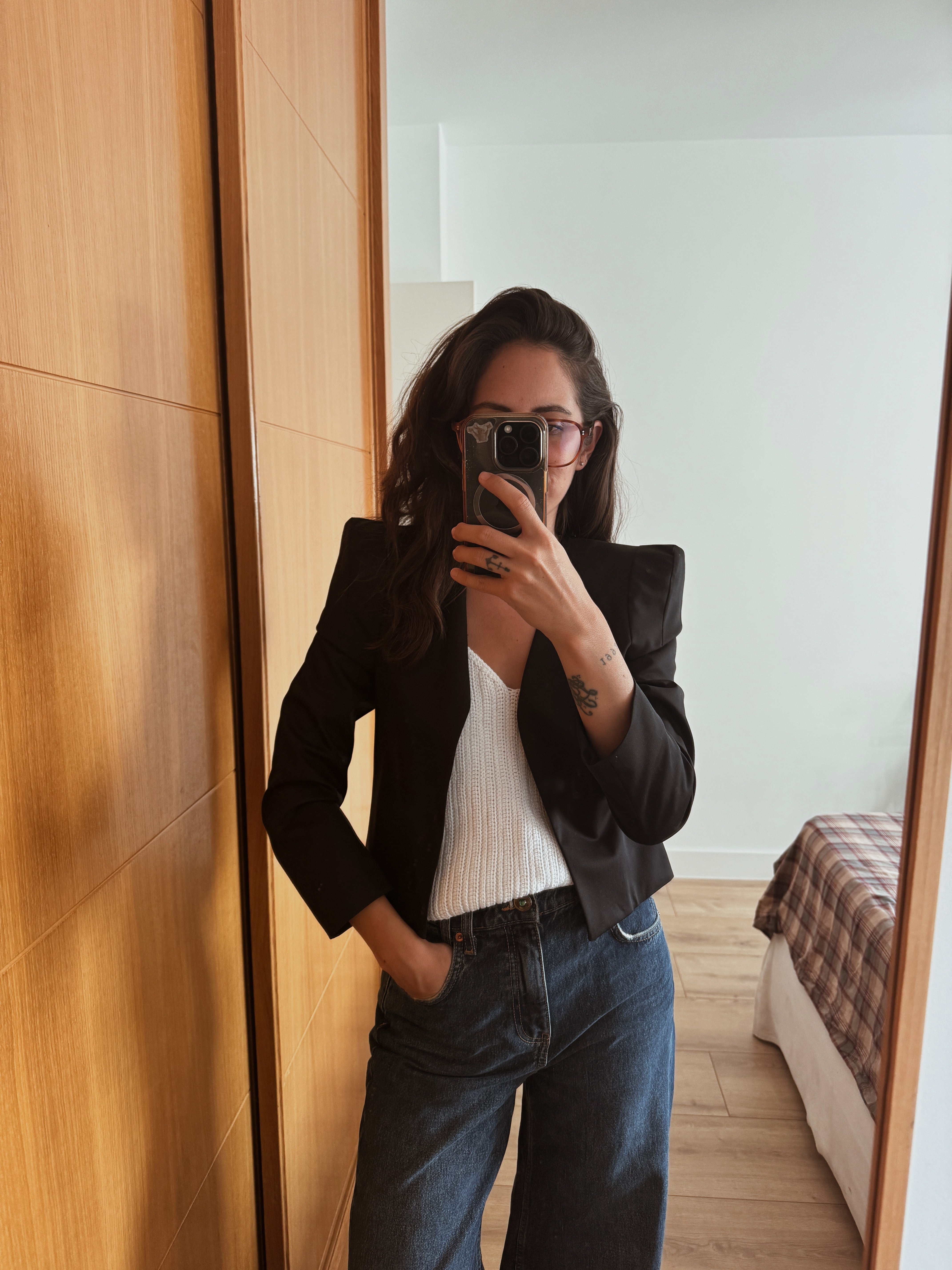 CHAQUETA PAGODA NEGRA